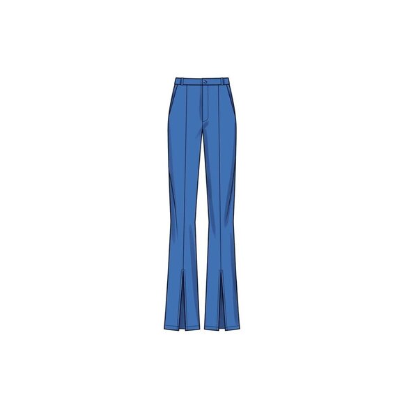 Simplicity S9689 Sewing Pattern Misses Vest Tailored Pants Sizes 20W-28W Plus - Picture 6 of 6